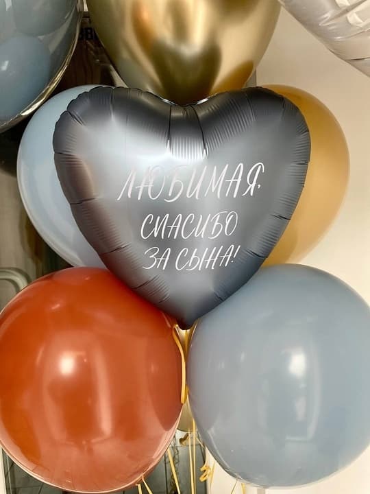 Набор шаров на выписку с фигуркой (фото 5)